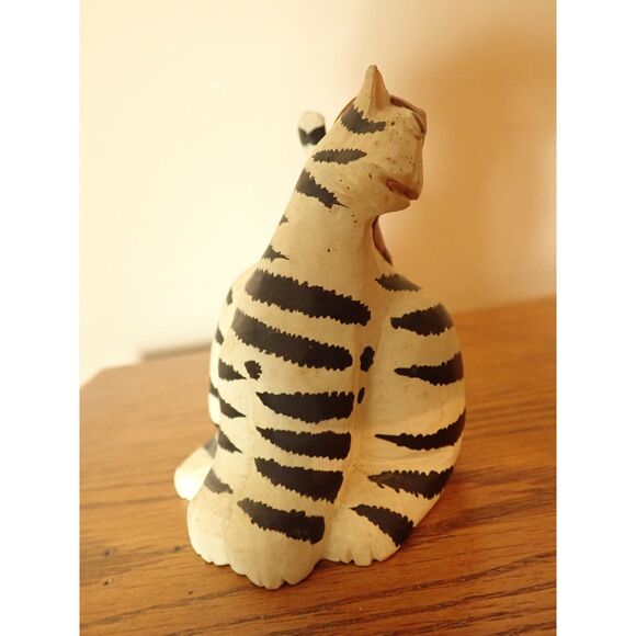 Williraye Studio Cat Sweet Treat Candy Cane Star Christmas Folk Art 2006 - Picture 2 of 7